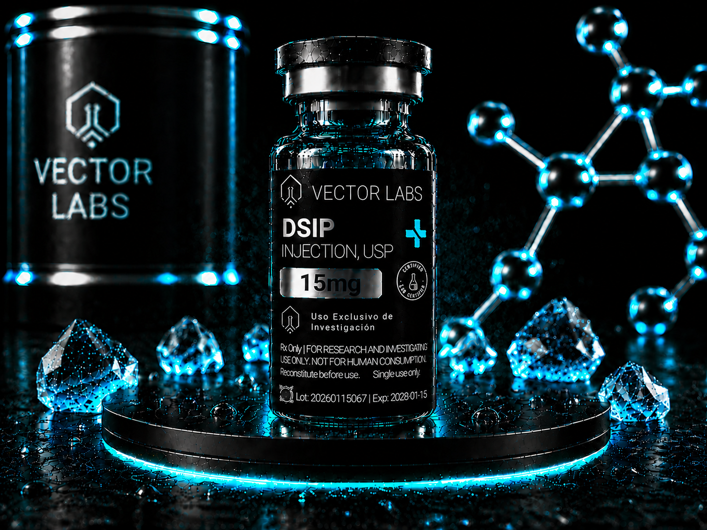 DSIP 15mg Vector Labs Medellín