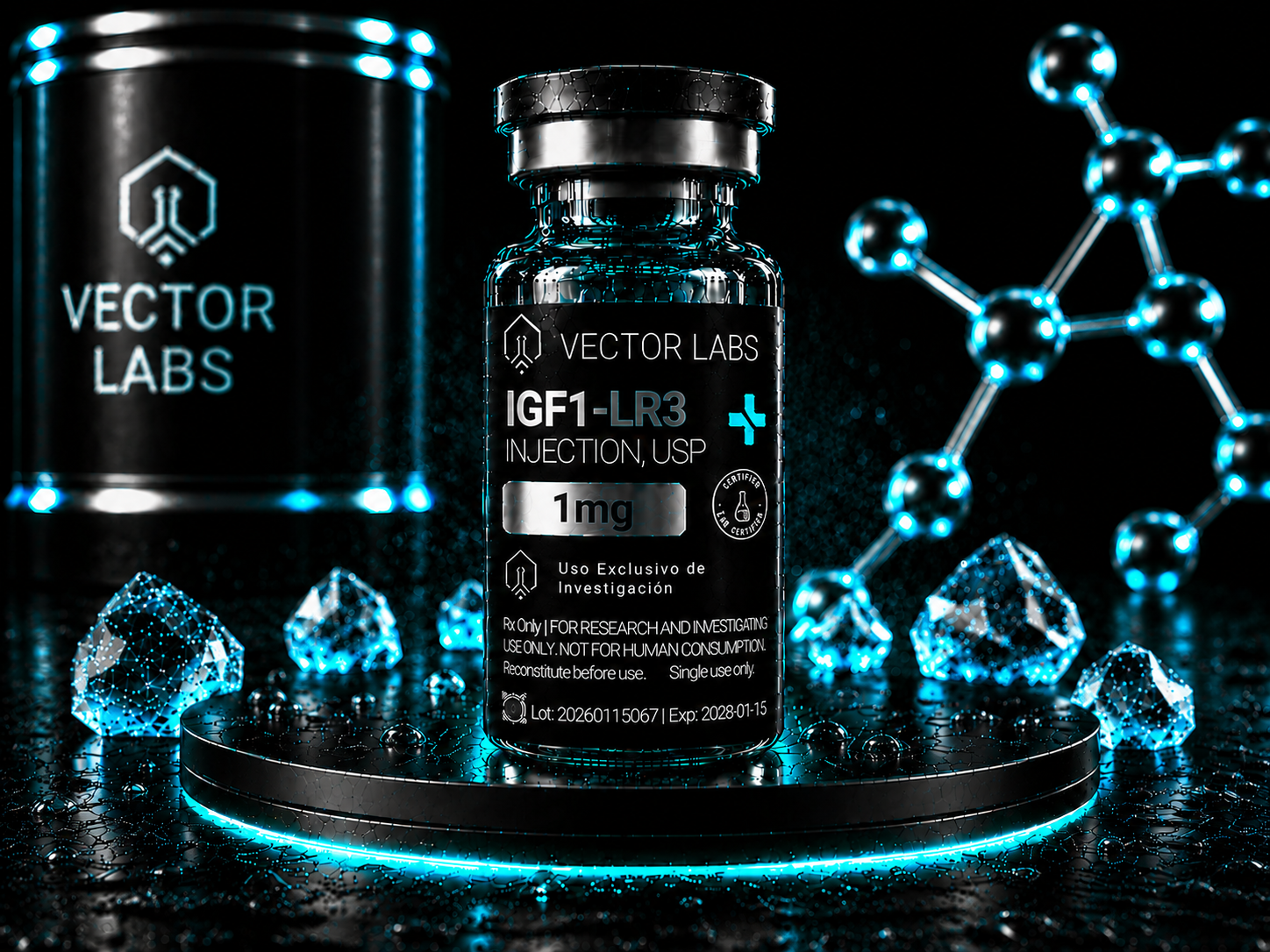 IGF-1 LR3 1mg Vector Labs Medellín