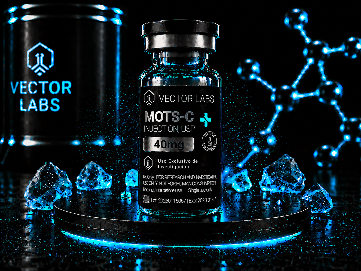 MOTS-C 40mg Vector Labs Medellín