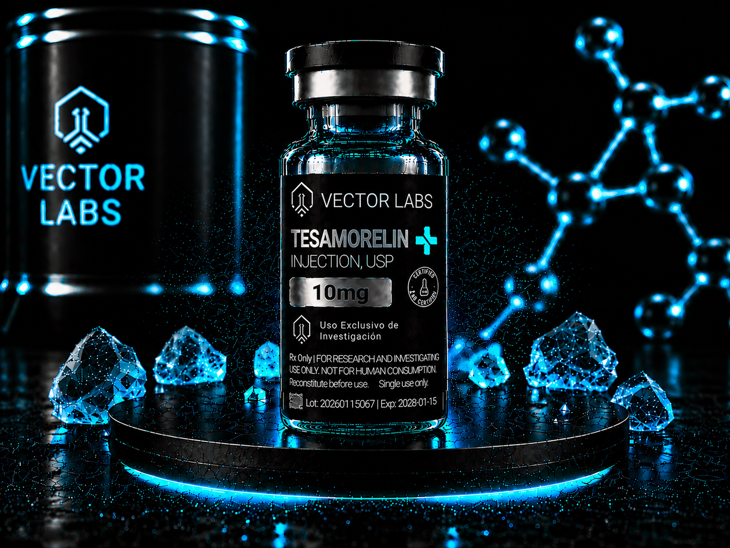 Tesamorelin 10mg Vector Labs